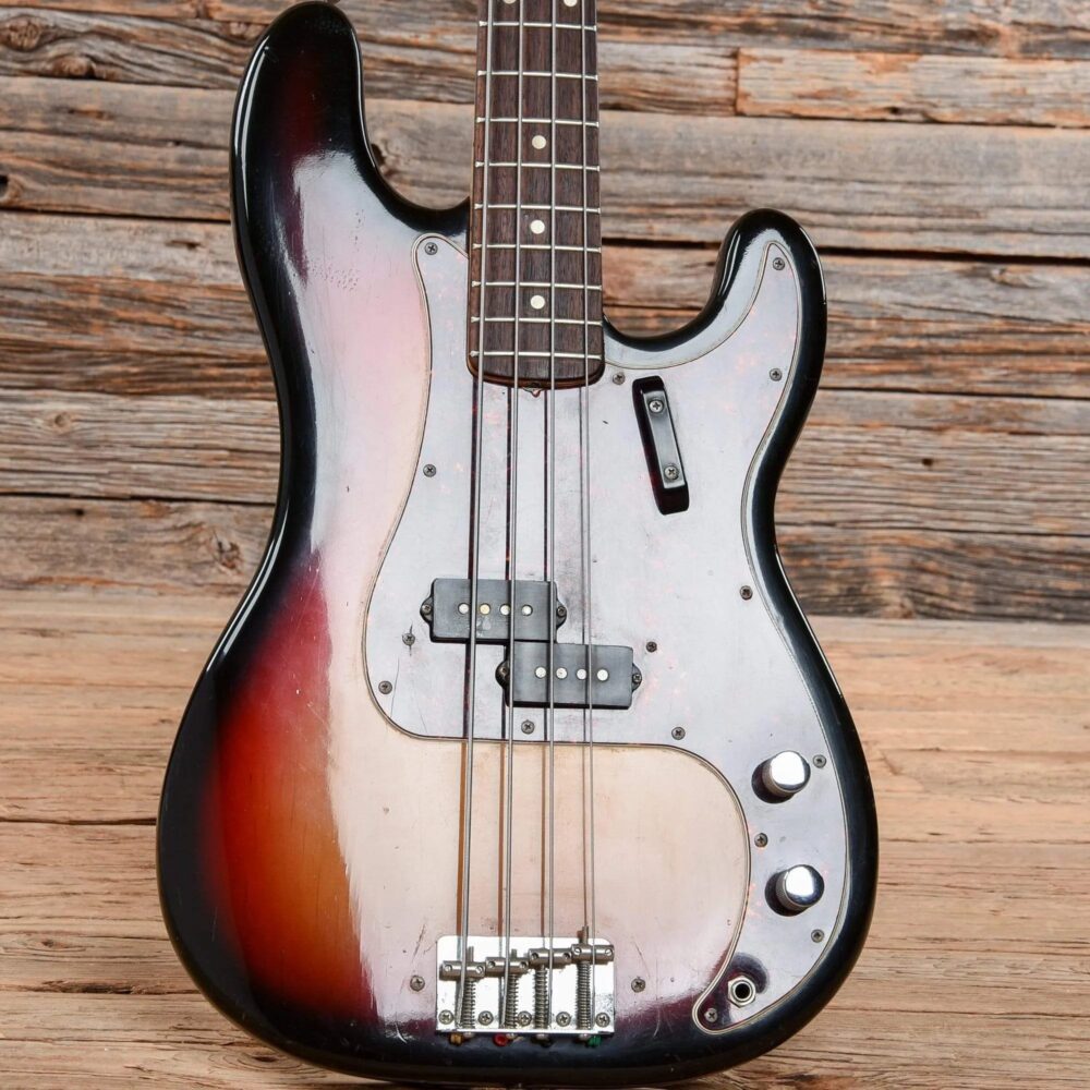 Fender Precision Bass Sunburst 1972 - The Guitar Rescue-The Guitar Rescue