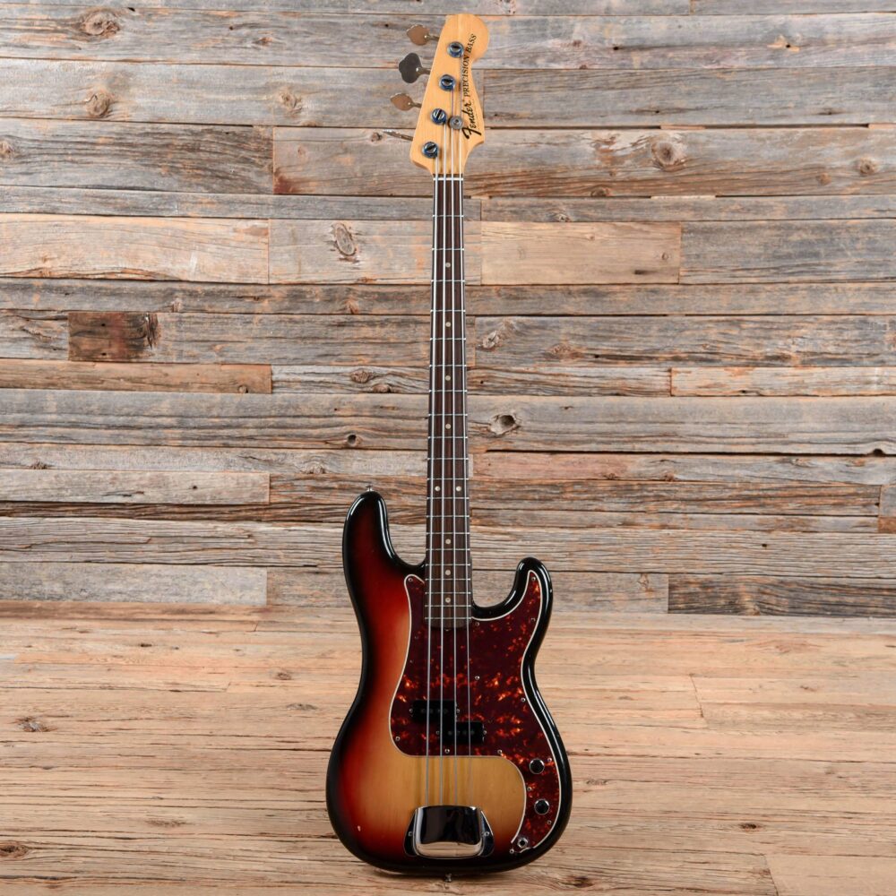 Fender Precision Bass Sunburst 1975 - The Guitar Rescue-The Guitar Rescue
