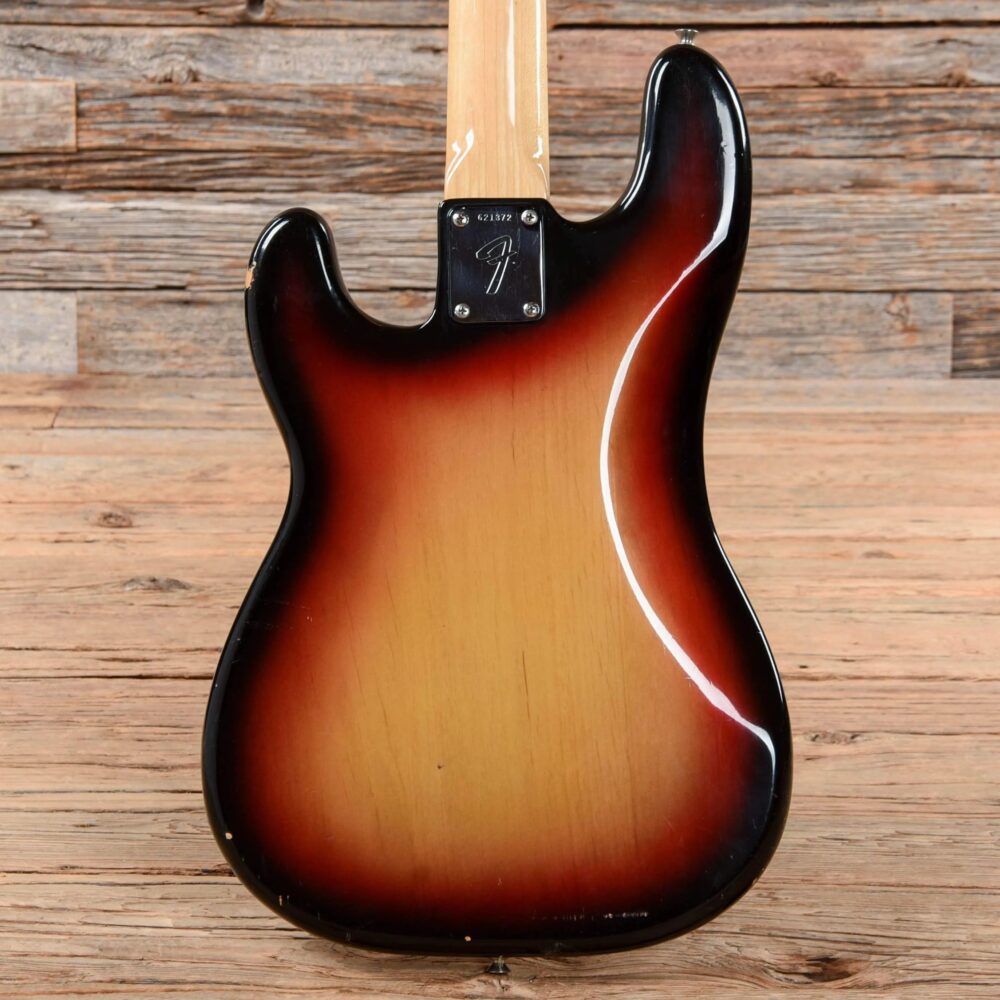 Fender Precision Bass Sunburst 1975 - The Guitar Rescue-The Guitar Rescue