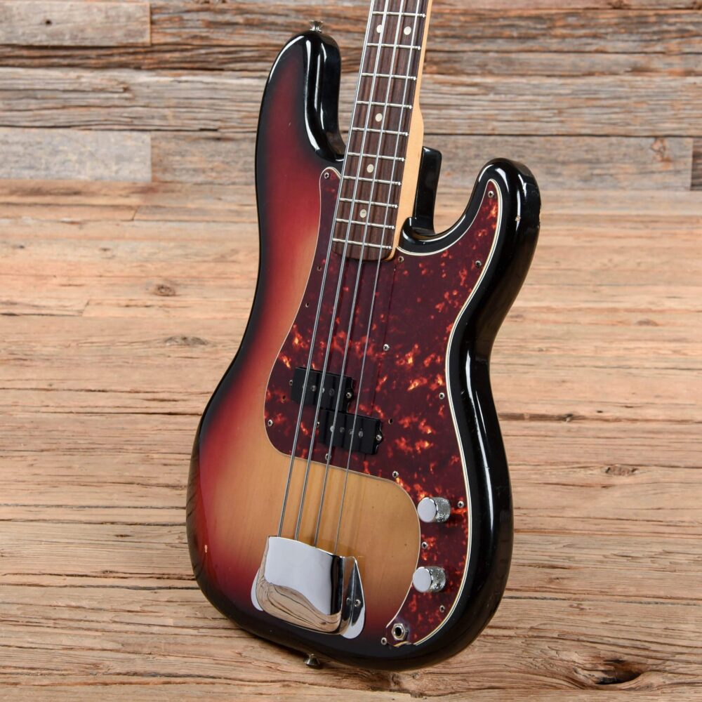 Fender Precision Bass Sunburst 1975 - The Guitar Rescue-The Guitar Rescue