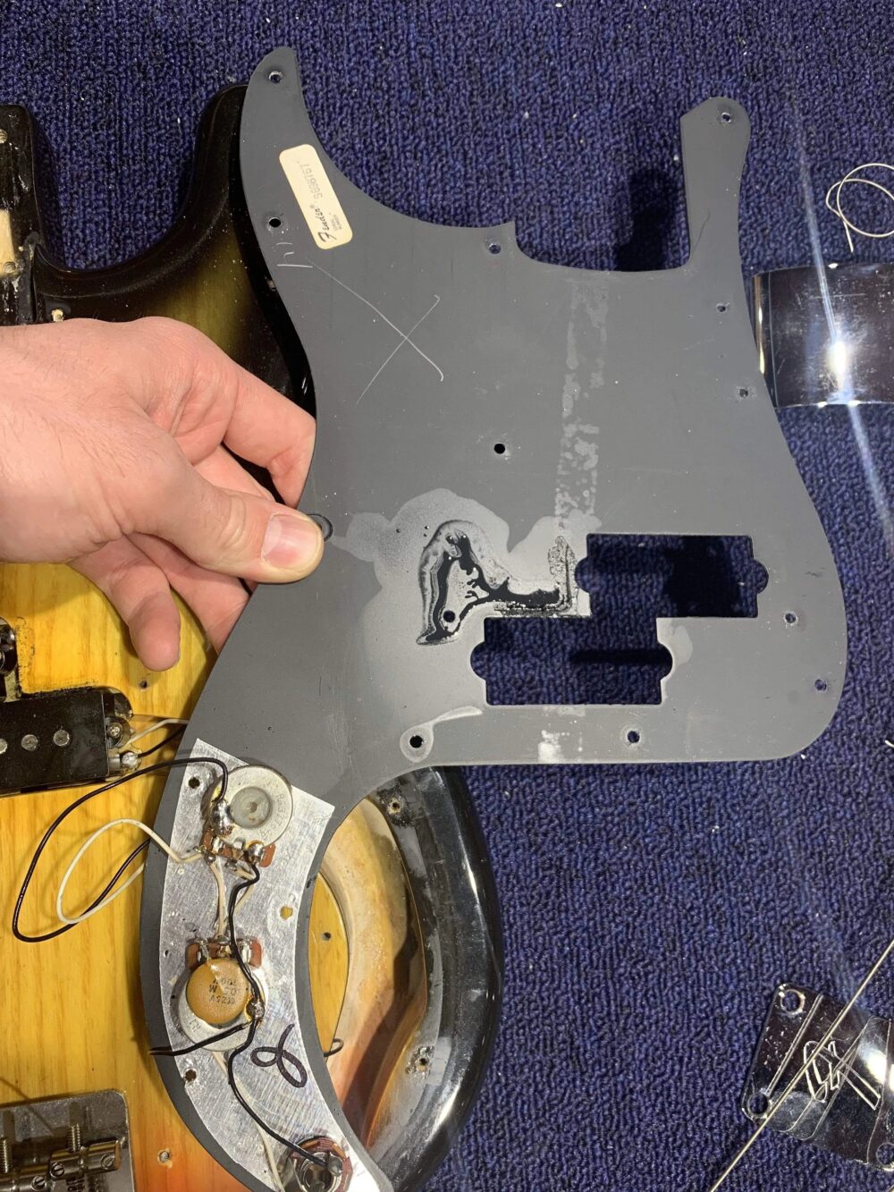 Fender Precision Bass Sunburst 1979 - The Guitar Rescue-The Guitar Rescue