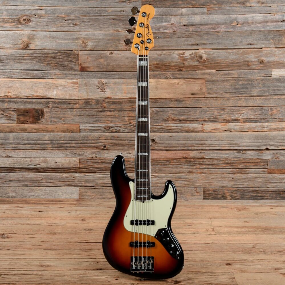 Fender American Ultra Jazz Bass V Ultraburst 2020 - The Guitar Rescue-The Guitar Rescue