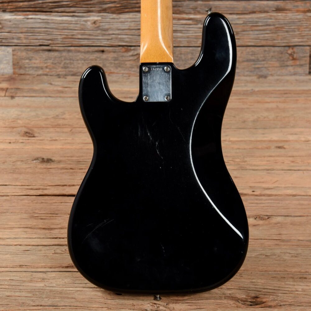 Fender Precision Bass Black Refin 1965 - The Guitar Rescue-The Guitar Rescue