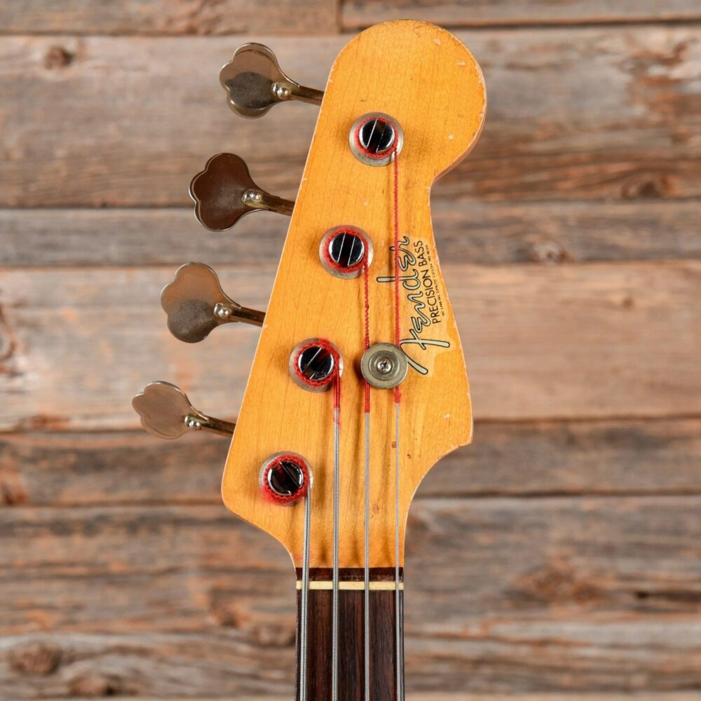 Fender Precision Bass Black Refin 1965 - The Guitar Rescue-The Guitar Rescue