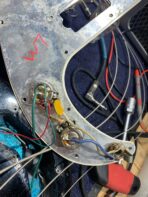 Fender Precision Bass Black Refin 1965 - The Guitar Rescue-The Guitar Rescue