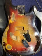 Fender Precision Bass Sunburst 1962 - The Guitar Rescue-The Guitar Rescue