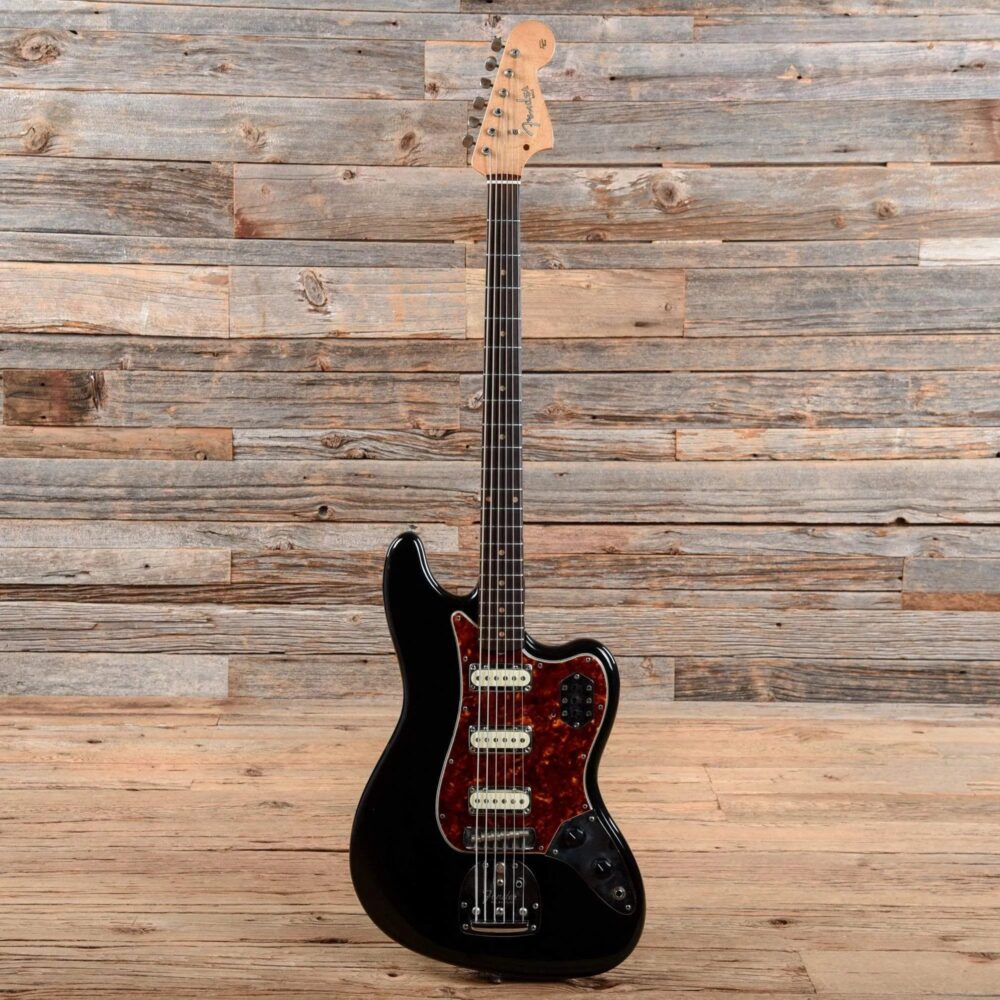 Fender Bass VI Black Refin 1961 - The Guitar Rescue-The Guitar Rescue