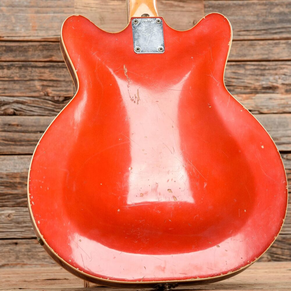 Fender Coronado Bass Candy Apple Red 1967 - The Guitar Rescue-The Guitar Rescue