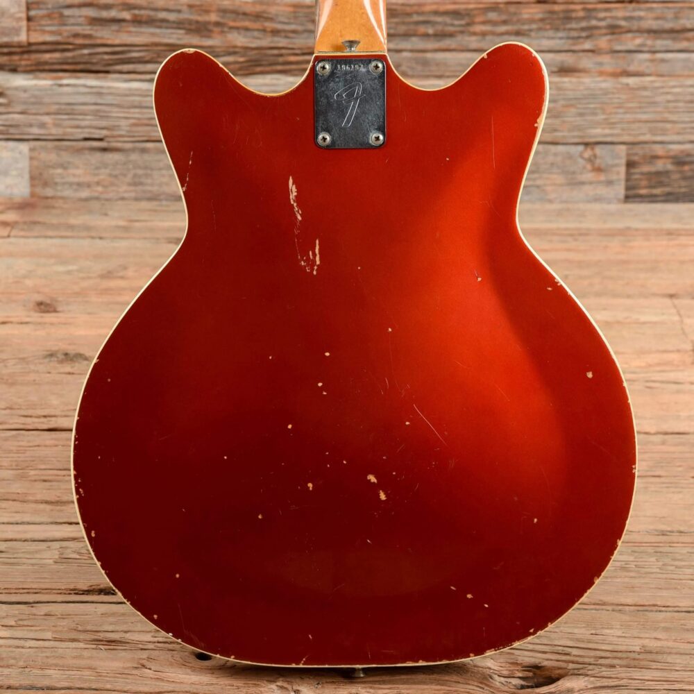 Fender Coronado Bass Candy Apple Red 1967 - The Guitar Rescue-The Guitar Rescue