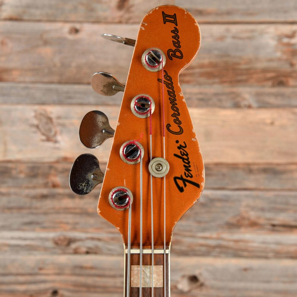Fender Coronado Bass Candy Apple Red 1967 - The Guitar Rescue-The Guitar Rescue