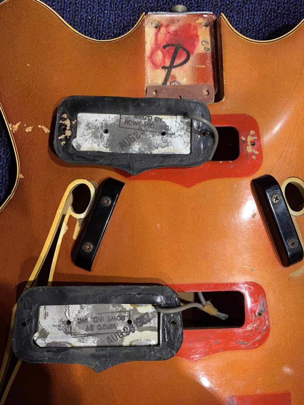 Fender Coronado Bass Candy Apple Red 1967 - The Guitar Rescue-The Guitar Rescue