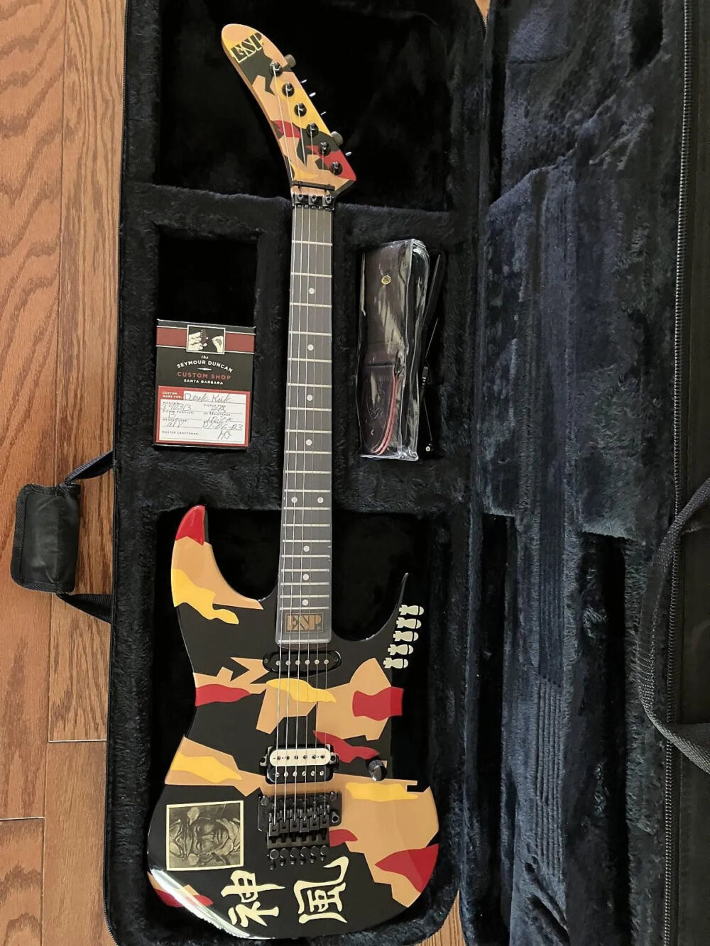 ESP Kamikaze 1 George Lynch Signature 1986 - 1987 - The Guitar Rescue-The Guitar Rescue
