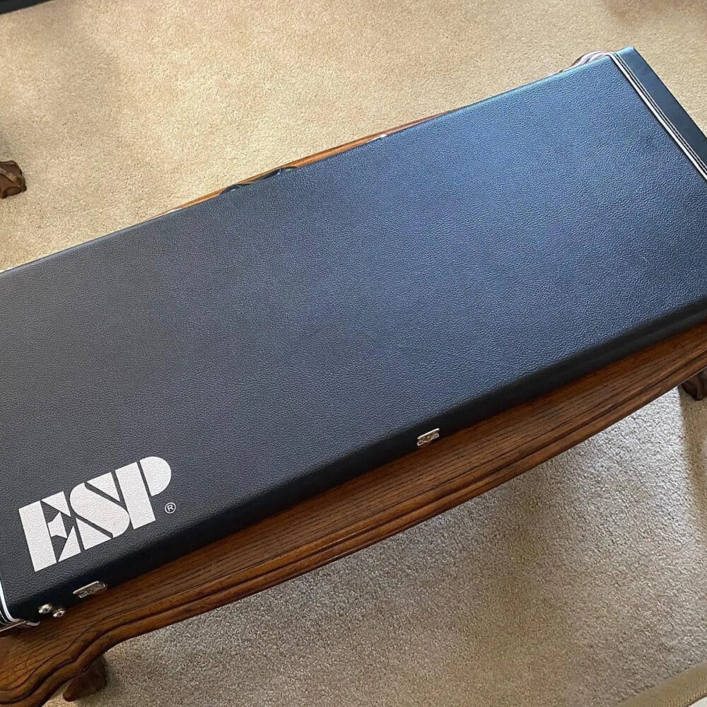ESP Snakebyte James Hetfield Signature - Snow White - The Guitar Rescue-The Guitar Rescue
