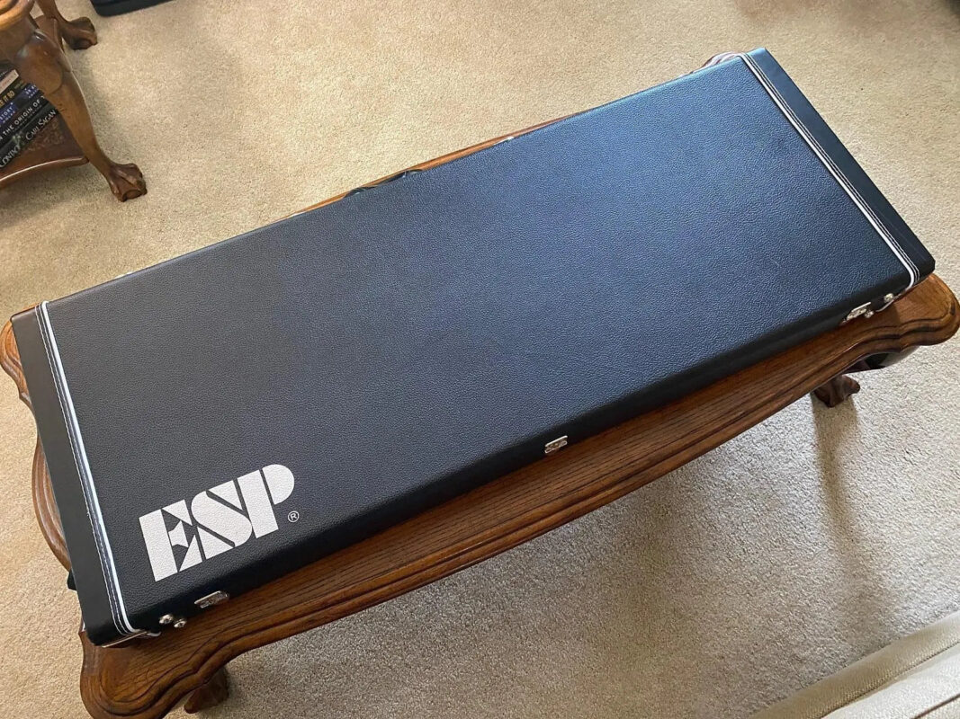 ESP Snakebyte James Hetfield Signature - Snow White - The Guitar Rescue-The Guitar Rescue