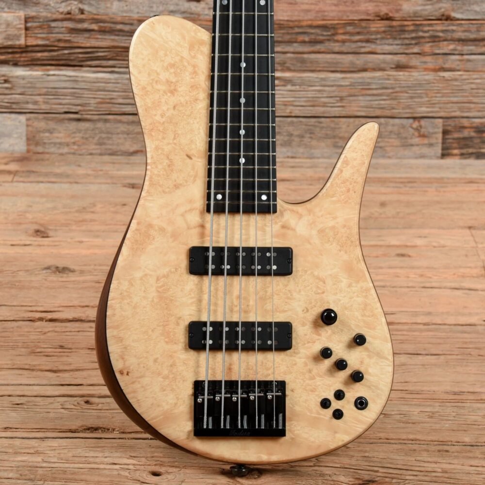 Fodera Custom Imperial Elite 5 Natural - The Guitar Rescue-The Guitar Rescue