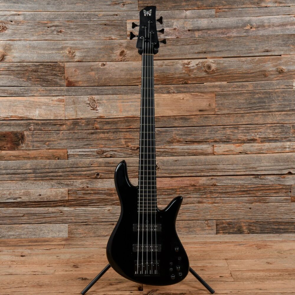 Fodera Emperor Standard Special 5 String Black 2018 - The Guitar Rescue-The Guitar Rescue