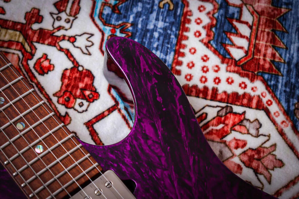 SUHR USA Custom Modern Nova "Purple Nova + Pau Ferro" (2008) - The Guitar Rescue-The Guitar Rescue