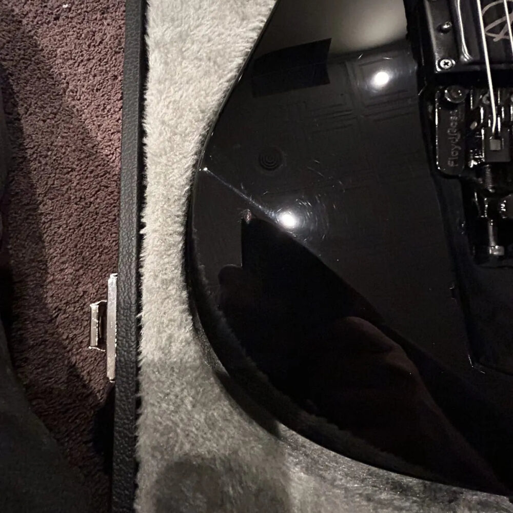 ESP KH-2 Kirk Hammett Signature 1995 - 2019 - Black - The Guitar Rescue-The Guitar Rescue