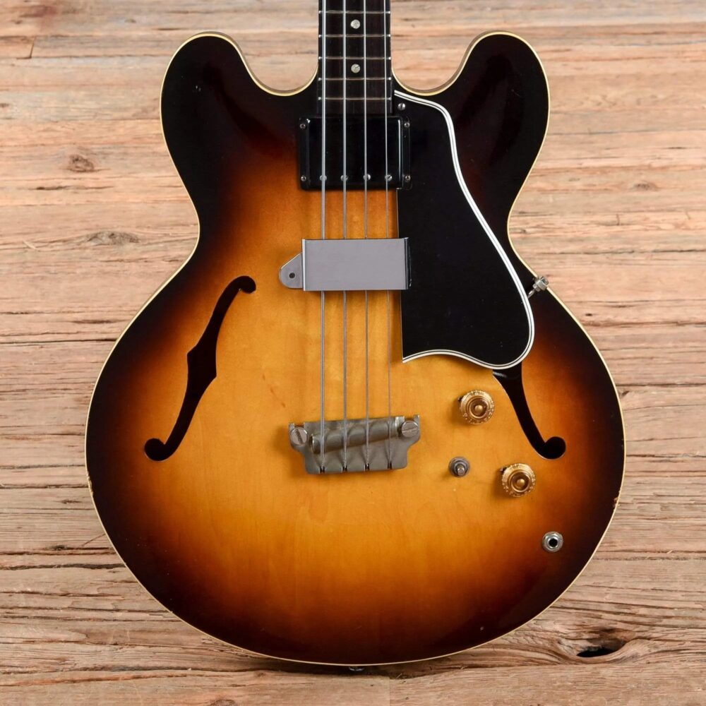 Gibson EB-2 Sunburst 1959 - The Guitar Rescue-The Guitar Rescue