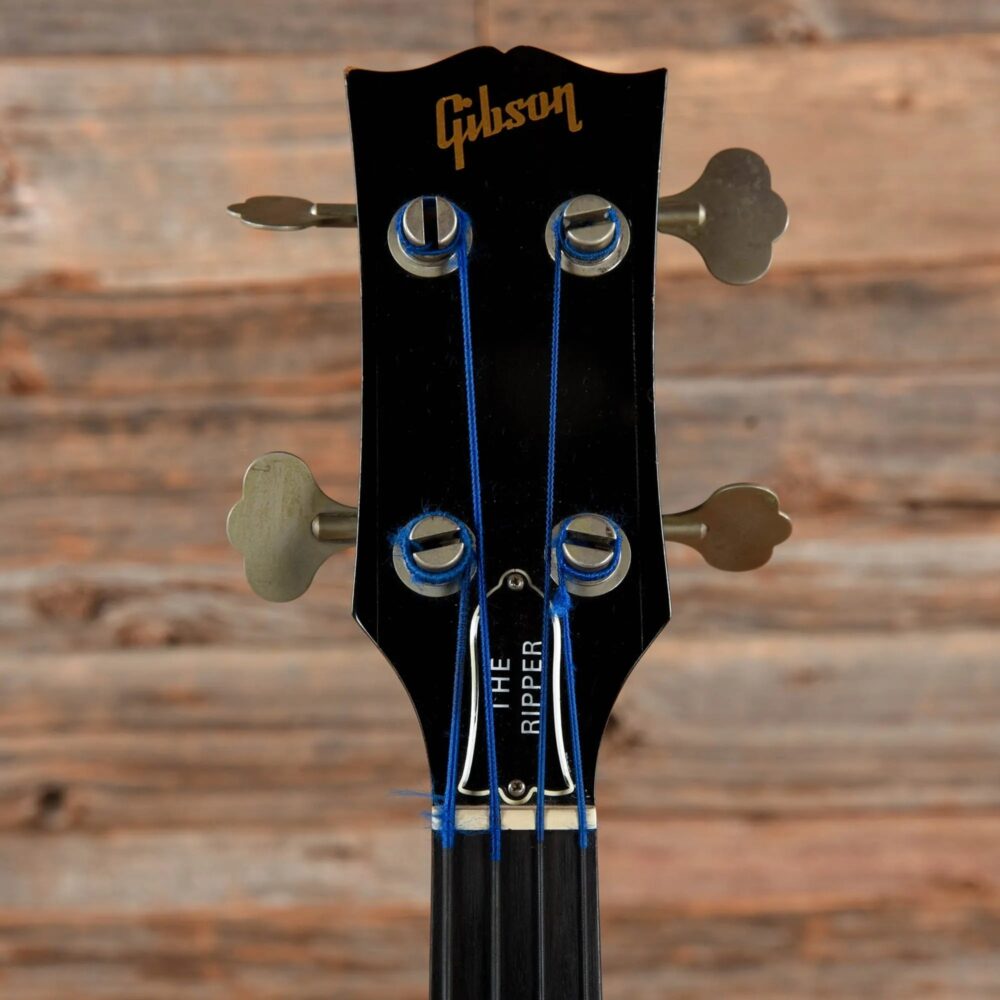 Gibson Fretless Ripper Black 1979 - The Guitar Rescue-The Guitar Rescue