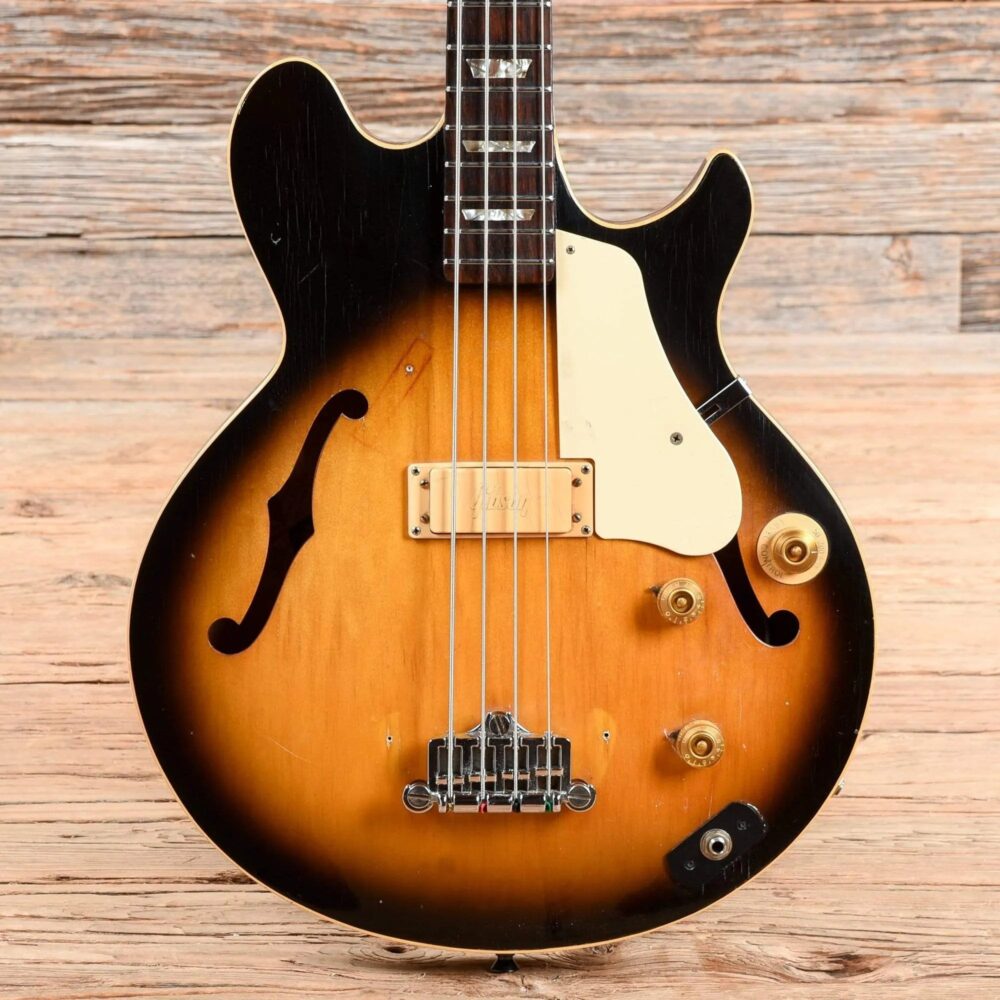 Gibson Les Paul Signature Bass Sunburst 1974 - The Guitar Rescue-The Guitar Rescue