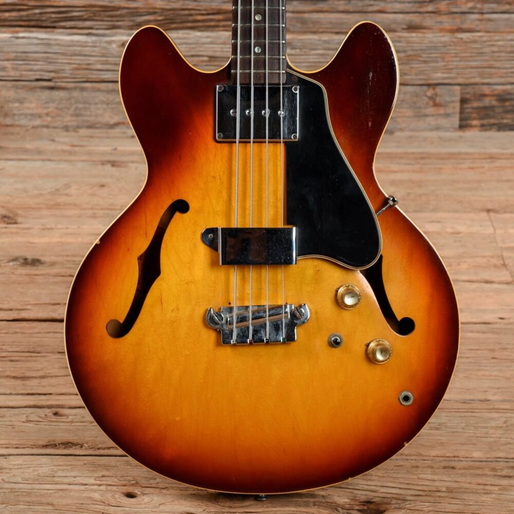 Gibson EB-2 Sunburst 1967 - The Guitar Rescue-The Guitar Rescue