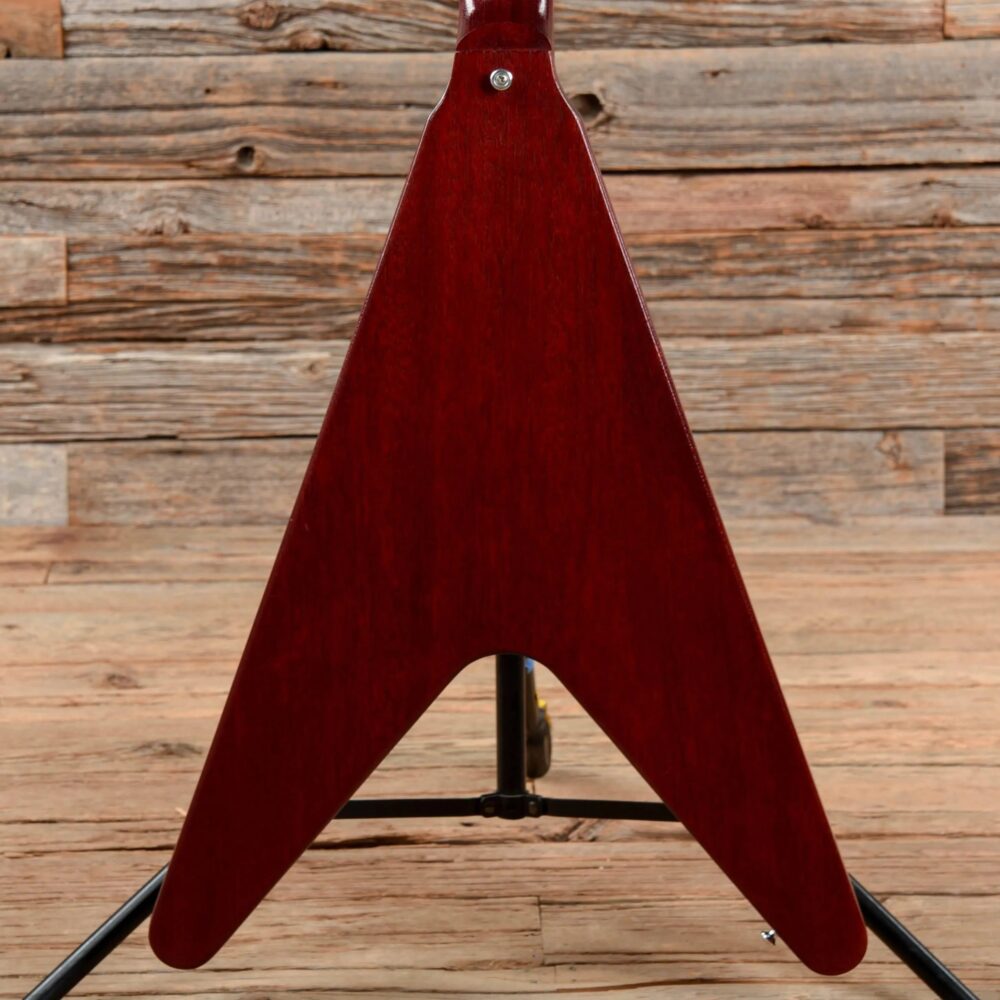 Gibson Flying V Bass Cherry 2012 - The Guitar Rescue-The Guitar Rescue