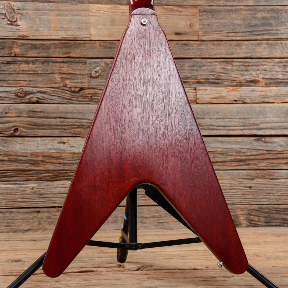Gibson Flying V Bass Cherry 2012 - The Guitar Rescue-The Guitar Rescue