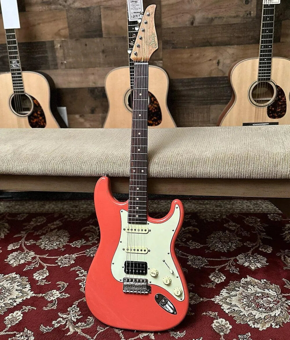 Suhr Classic S Vintage LE Fiesta Red Electric Guitar - with Suhr Deluxe Gig Bag - The Guitar Rescue-The Guitar Rescue
