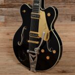Gretsch G6120TB-DE Limited Edition Duane Eddy Signature 6-String Bass Black Pearl - The Guitar Rescue-The Guitar Rescue
