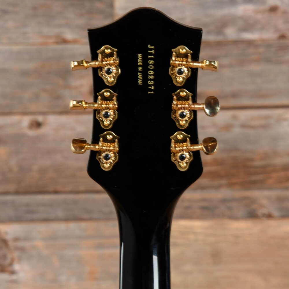 Gretsch G6120TB-DE Limited Edition Duane Eddy Signature 6-String Bass Black Pearl - The Guitar Rescue-The Guitar Rescue