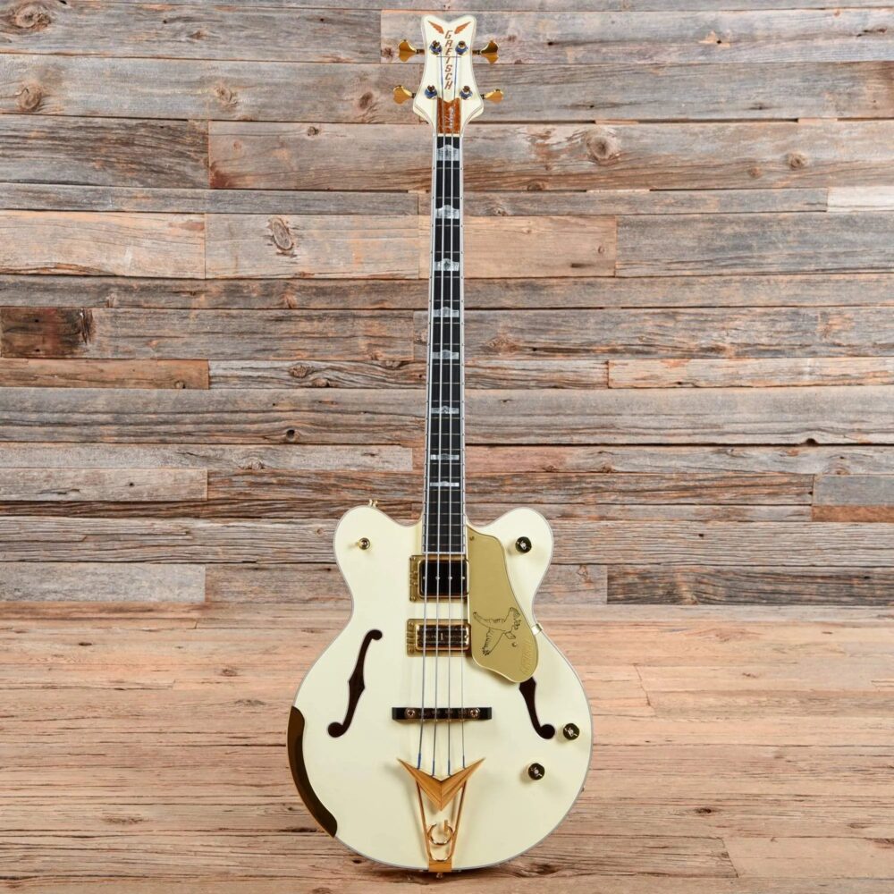 Gretsch G6136B-TP Tom Petersson Signature Falcon Bass White 2017 - The Guitar Rescue-The Guitar Rescue