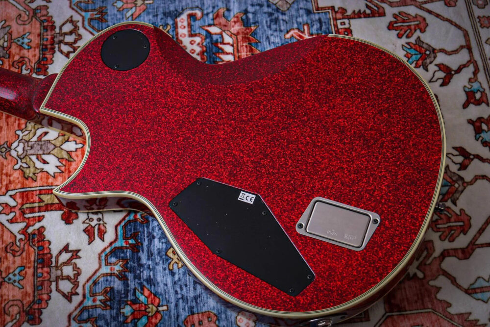 ESP MIJ E-II Eclipse DB "Red Sparkle + Ebony" (2023) - The Guitar Rescue-The Guitar Rescue