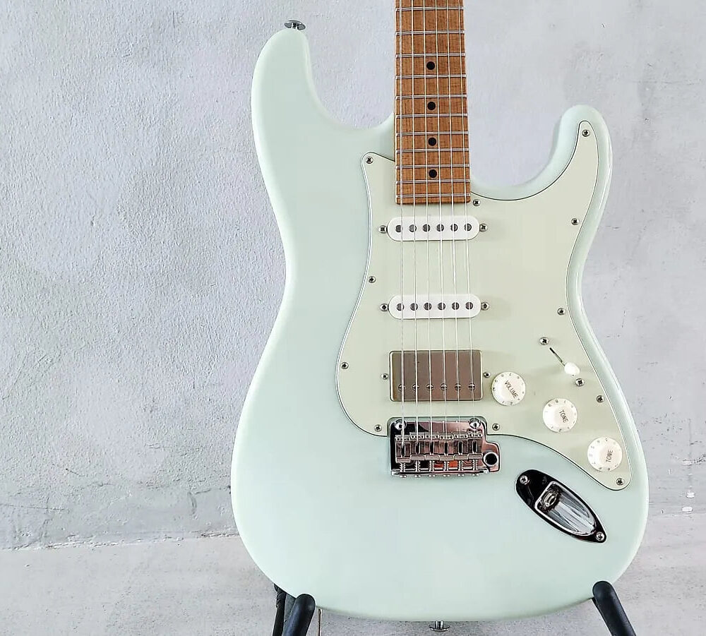 Suhr Dealer Select Classic S - Roasted Maple Sonic blue Electric Guitar 2024 - The Guitar Rescue-The Guitar Rescue