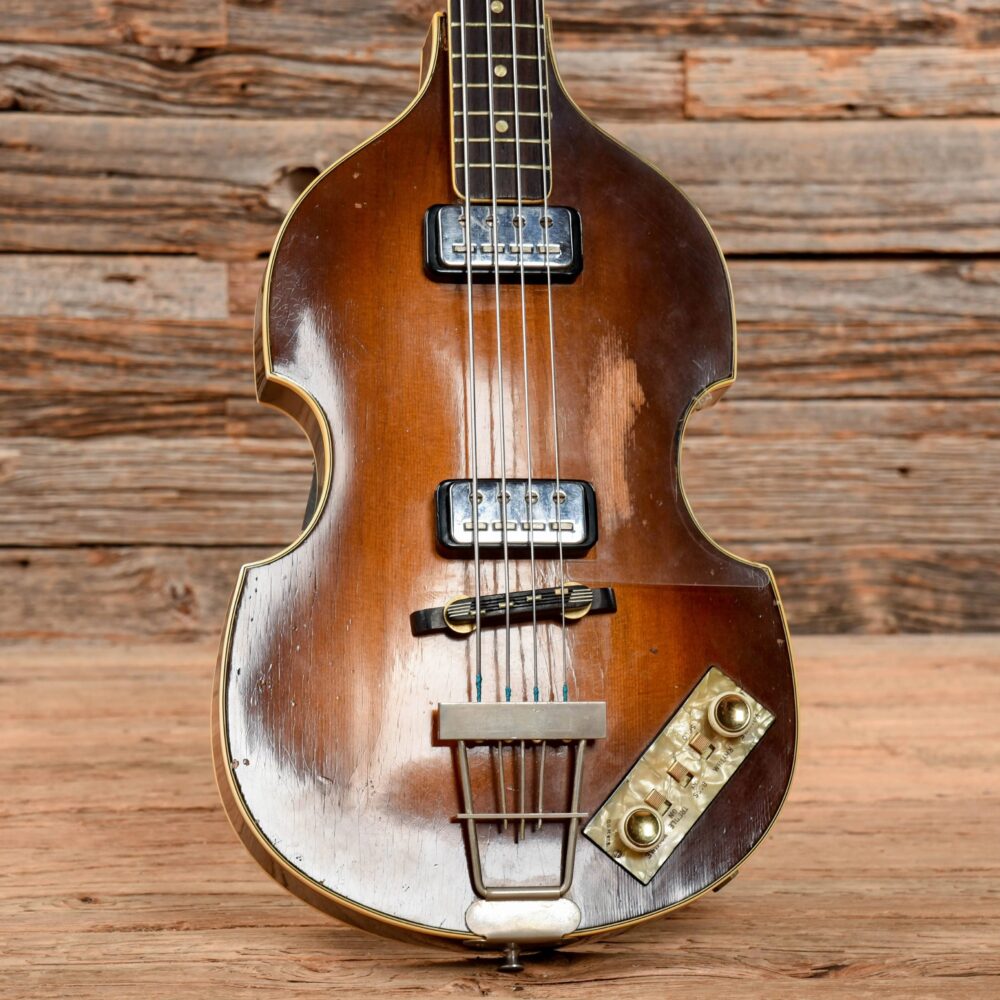 Hofner 500/1 Beatle Bass Sunburst 1966 - The Guitar Rescue-The Guitar Rescue