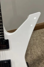 MINT ESP Snakebyte James Hetfield Signature Snow White - The Guitar Rescue-The Guitar Rescue