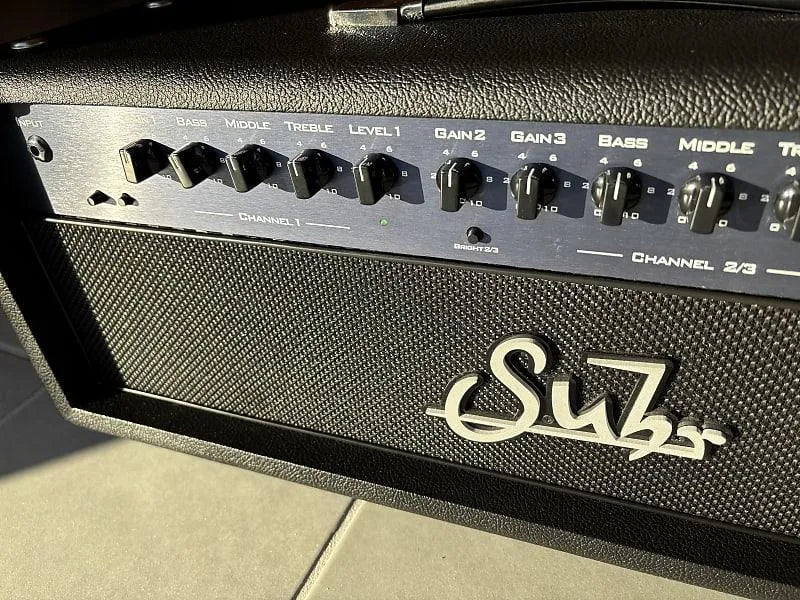 Suhr PT100 Pete Thorn Signature Edition 3-Channel 100-Watt Guitar Amp Head 2014 - Present - Black - The Guitar Rescue-The Guitar Rescue