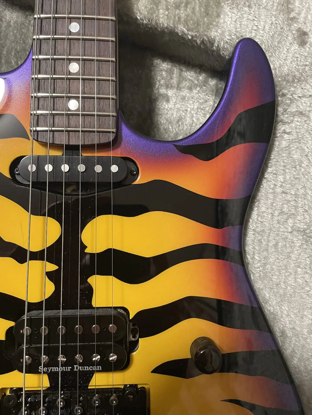 ESP George Lynch Signature-Sunburst Tiger - The Guitar Rescue-The Guitar Rescue