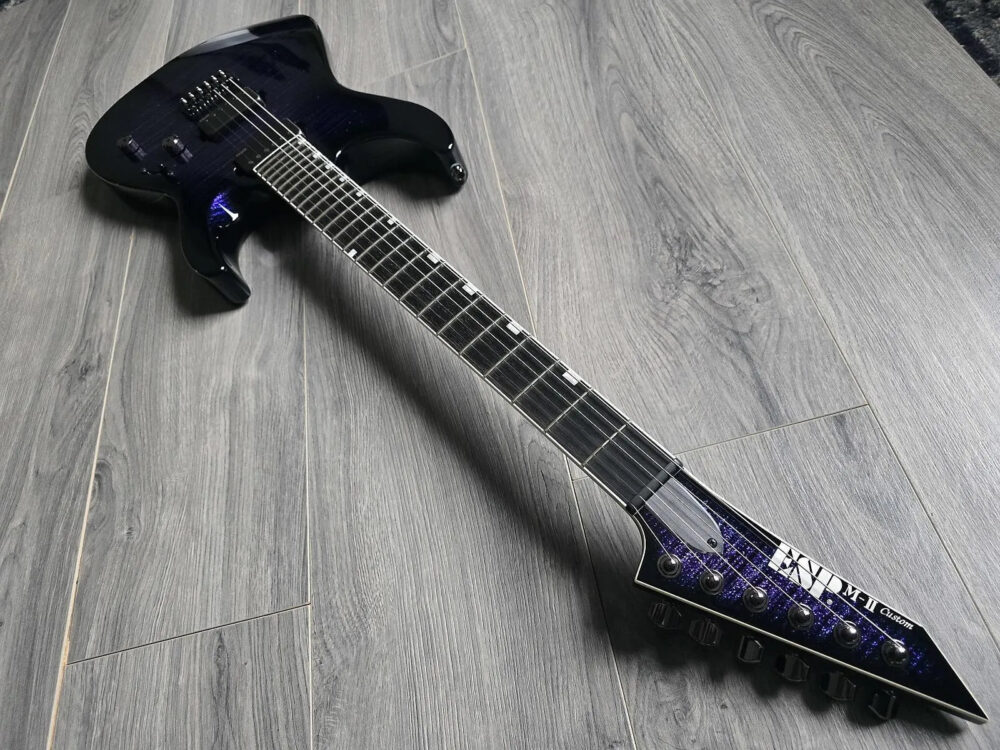 ESP Original Series Custom Shop M-II NTB - Glitter Storm - The Guitar Rescue-The Guitar Rescue