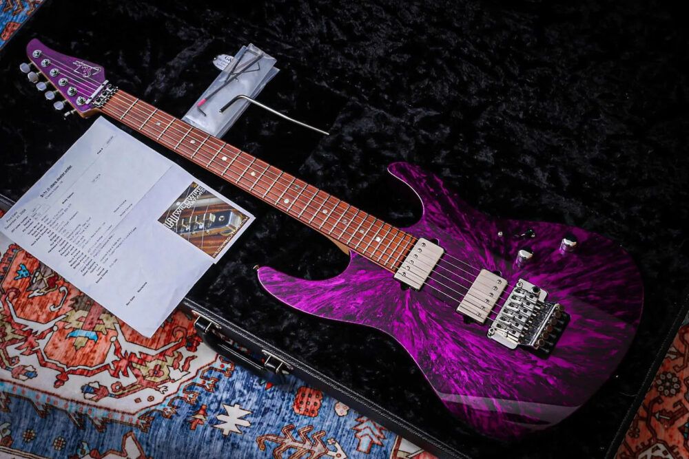 SUHR USA Custom Modern Nova "Purple Nova + Pau Ferro" (2008) - The Guitar Rescue-The Guitar Rescue