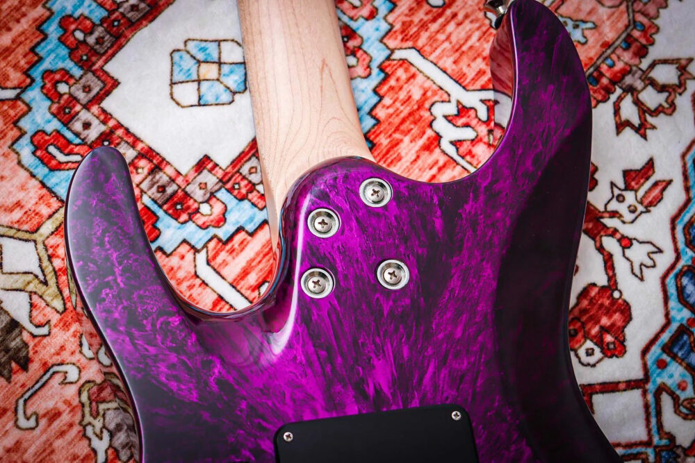SUHR USA Custom Modern Nova "Purple Nova + Pau Ferro" (2008) - The Guitar Rescue-The Guitar Rescue