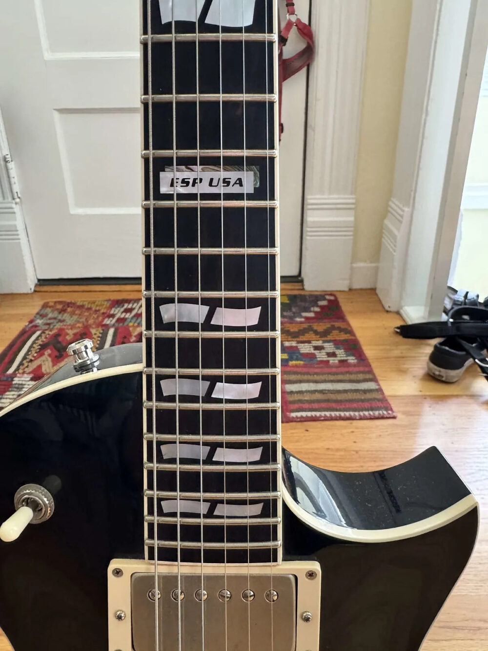ESP USA Eclipse 2016 - Black - The Guitar Rescue-The Guitar Rescue