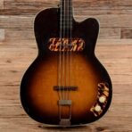 Kay K-162 Bass Sunburst 1950s - The Guitar Rescue-The Guitar Rescue