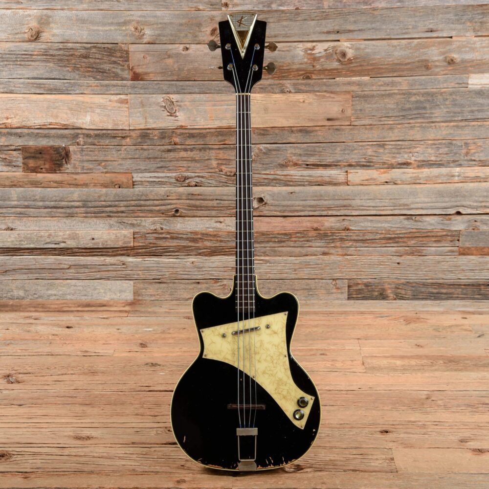 Kay Jazz Special Black 1960s - The Guitar Rescue-The Guitar Rescue