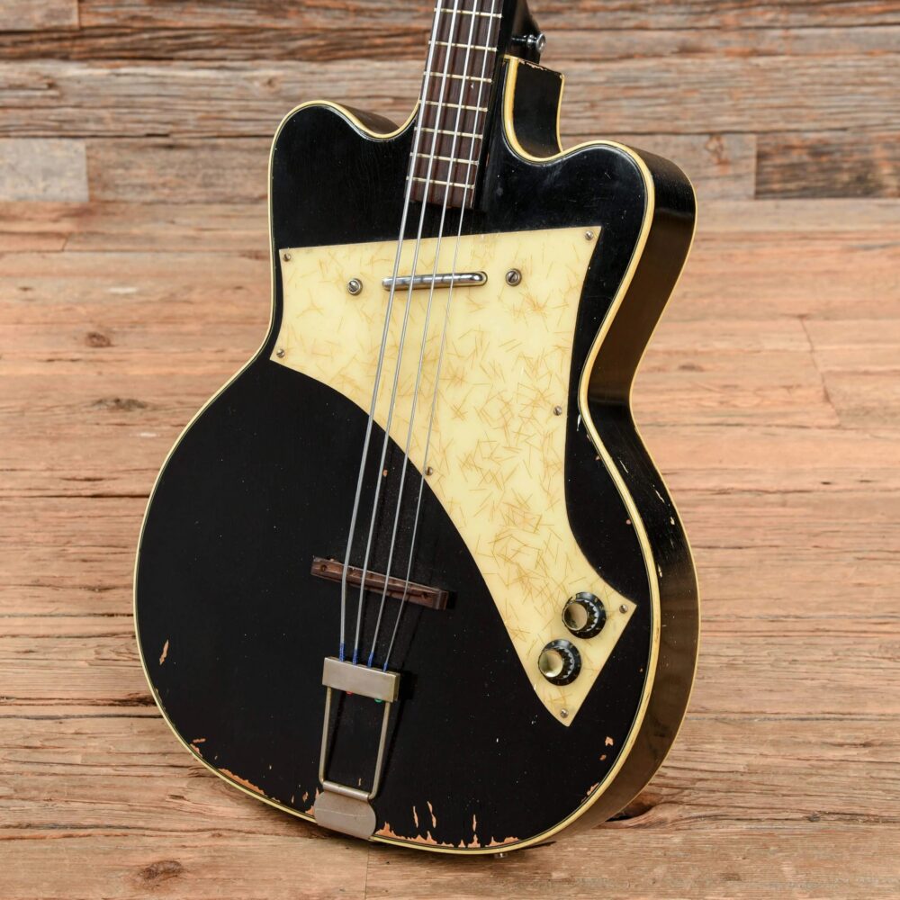 Kay Jazz Special Black 1960s - The Guitar Rescue-The Guitar Rescue
