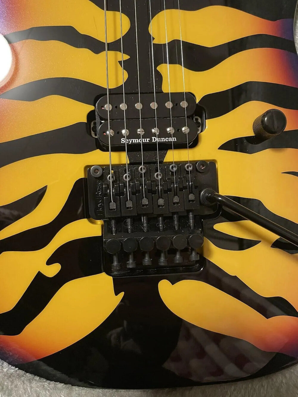 ESP George Lynch Signature-Sunburst Tiger - The Guitar Rescue-The Guitar Rescue