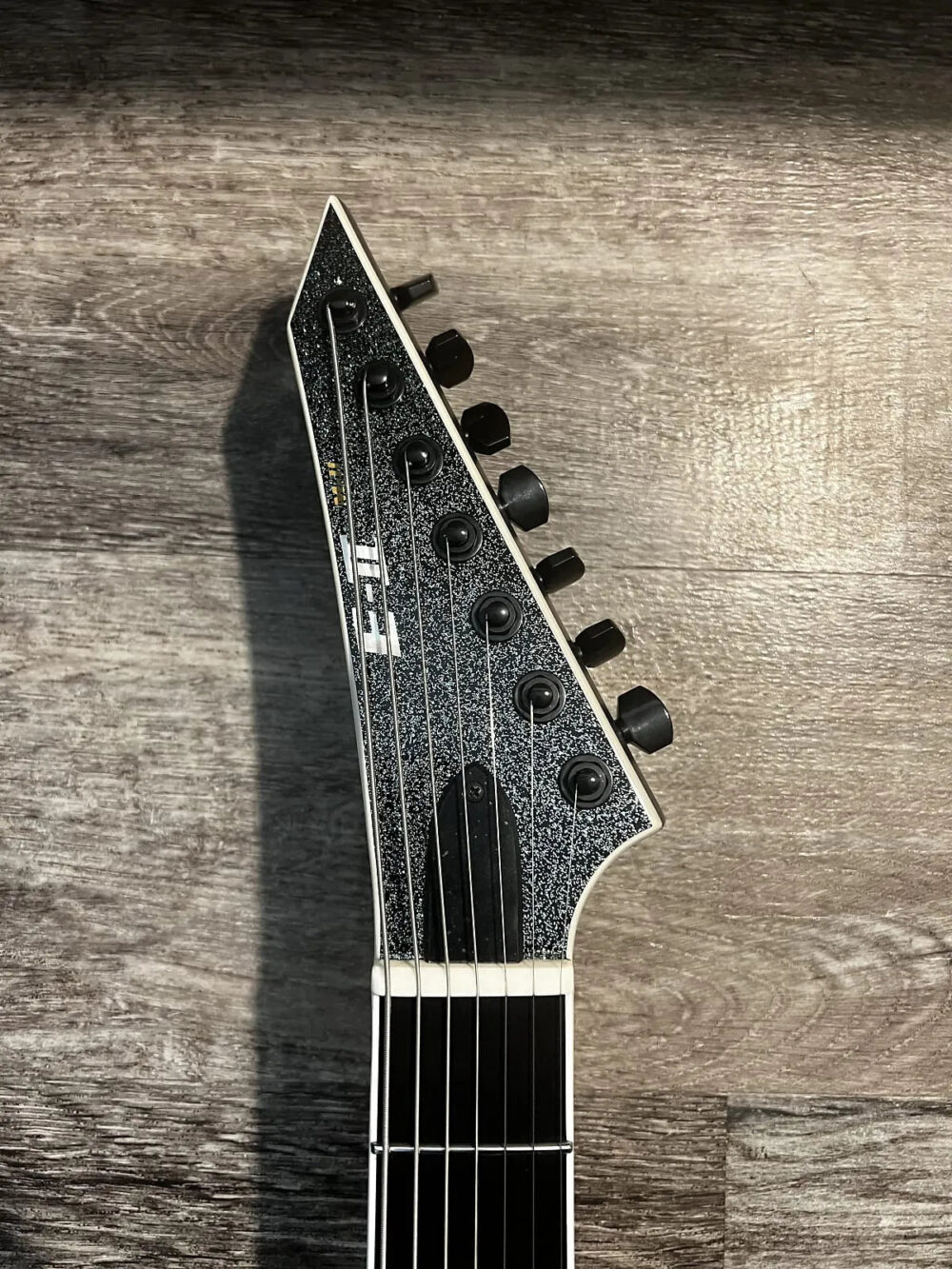 Mint! ESP E-II M-II 7B Baritone Evertune - Granite Sparkle - The Guitar Rescue-The Guitar Rescue