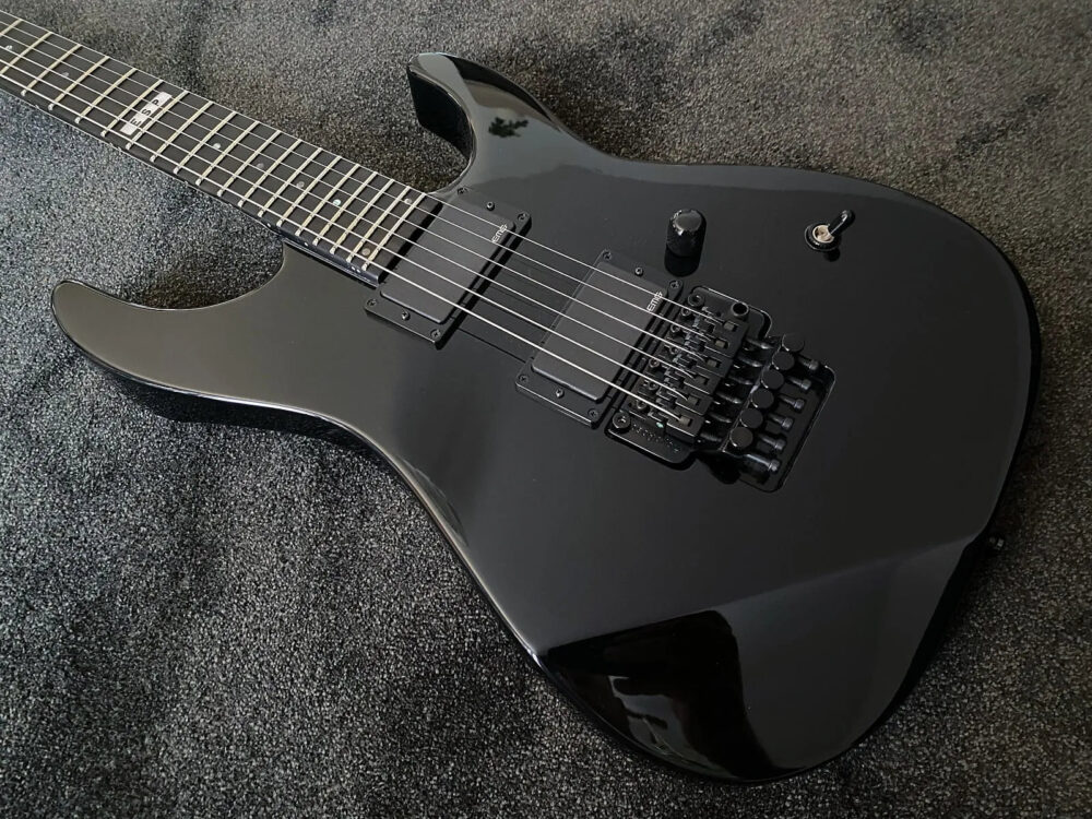 ESP E-II M-II Neck Thru 2018 - Black - VERY GOOD condition + CASE - The Guitar Rescue-The Guitar Rescue