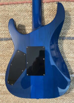 ESP Standard Horizon FR-II 2008 - Black Aqua (3D Quilt Top!) - The Guitar Rescue-The Guitar Rescue