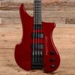 Kubicki Ex Factor Bass Red 1980s - The Guitar Rescue-The Guitar Rescue
